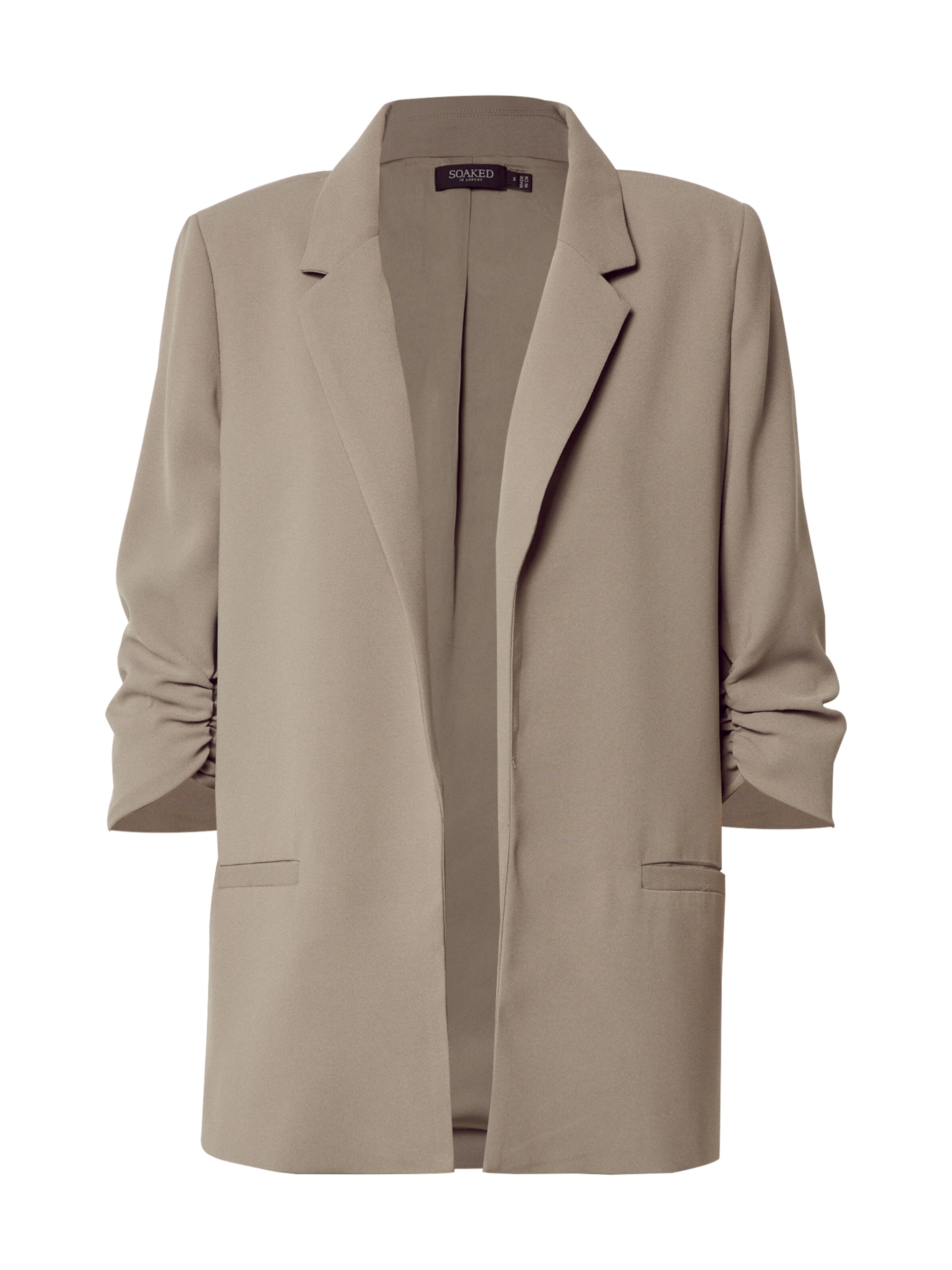 SOAKED IN LUXURY Žakete 'Shirley' pelēcīgs