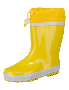 PLAYSHOES Gumijas zābaki dzeltens / gaiši pelēks