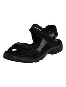 ECCO Trekinga sandales 'Offroad' pelēks / gaiši oranžs / melns