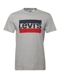 LEVI'S  T-Krekls 'Sportswear Logo Graphic' zils / raibi pelēks / sarkans