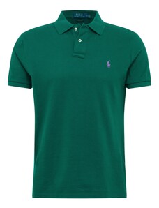 Polo Ralph Lauren T-Krekls tumši zaļš / lillā