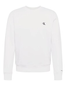 Calvin Klein Jeans Sportisks džemperis 'Essential' melns / balts