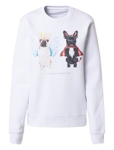 EINSTEIN & NEWTON Sportisks džemperis 'Good Dogs Klara Geist' jauktu krāsu / balts