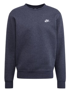 Nike Sportswear Sportisks džemperis 'Club Fleece' raibi pelēks / balts