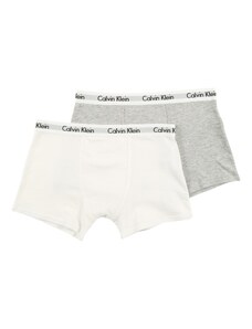Calvin Klein Underwear Apakšbikses raibi pelēks / balts