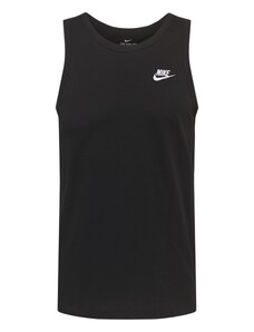Nike Sportswear T-Krekls melns / balts