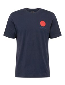 EDWIN T-Krekls 'Japanese Sun' zils / tumši zils / sarkans