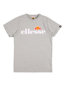 ELLESSE T-Krekls 'JENA' raibi pelēks / oranžs / dzērveņu / balts