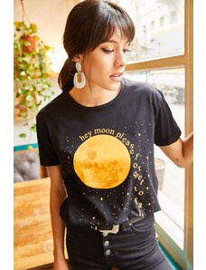 Sieviešu T- krekls Olalook Moon