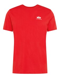 ALPHA INDUSTRIES T-Krekls sarkans / balts