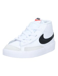 Nike Sportswear Brīvā laika apavi 'Blazer Mid '77' krēmkrāsas / melns / balts