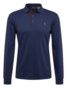 Polo Ralph Lauren T-Krekls tumši zils / brūns / tumši oranžs