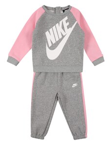 Nike Sportswear Treniņtērps 'FUTURA' raibi pelēks / rožkrāsas / balts