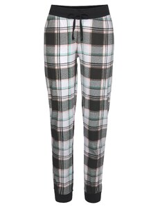 VIVANCE Pidžamas bikses brūns / balts