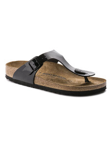 Birkenstock Gizeh BF Patent Black Regular Fit Sievietes - Sandales Birkenstock - Melnā - 43661-7.5