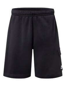 Nike Sportswear Kargo bikses melns / balts