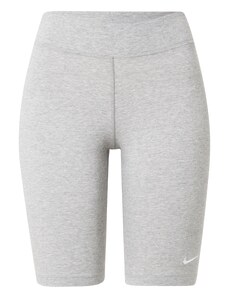 Nike Sportswear Legingi 'Essential' raibi pelēks / balts