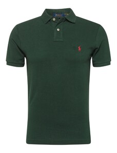 Polo Ralph Lauren T-Krekls tumši zaļa / sarkans