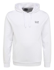 EA7 Emporio Armani Sportisks džemperis melns / balts