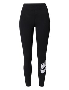 Nike Sportswear Legingi 'Essential' melns / balts