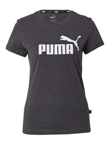 PUMA Sporta krekls 'Essential' tumši pelēks / balts
