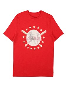 GAP T-Krekls raibi sarkans / balts