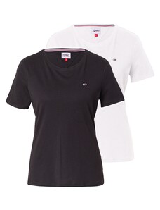Tommy Jeans T-Krekls tumši zils / sarkans / melns / balts