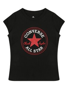 CONVERSE T-Krekls sarkans / melns / balts