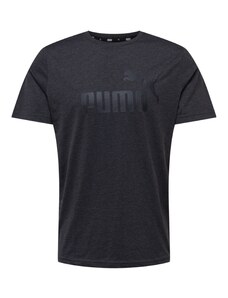 PUMA Sporta krekls tumši pelēks / melns