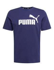PUMA Sporta krekls 'Essential' jūraszils / balts