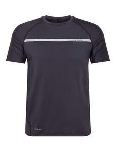 ENDURANCE Sporta krekls 'Serzo' gaiši pelēks / melns