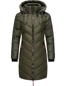 MARIKOO Ziemas mētelis 'Armasa' olīvzaļš