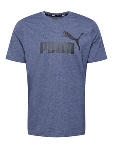PUMA Sporta krekls zilgans / melns
