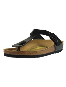 BIRKENSTOCK Iešļūcenes ar pirkstu atdalītāju 'Gizeh' melns