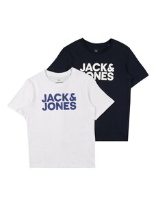 Jack & Jones Junior T-Krekls zils / naktszils / balts
