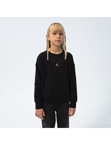 Jordan Džemperis Essentials Crew Girl Bērniem Apģērbi Džemperi 45A859-023 Melna