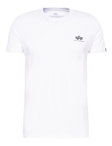 ALPHA INDUSTRIES T-Krekls tumši brūns / pelēks / melns / balts