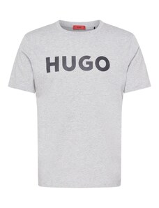 HUGO T-Krekls 'Dulivio' raibi pelēks / melns