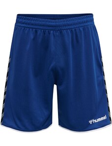 Hummel Sporta bikses 'AUTHENTIC' karaliski zils / pelēks / melns / balts