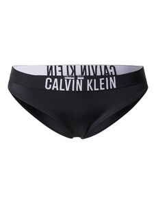 Calvin Klein Swimwear Bikini apakšdaļa melns / balts