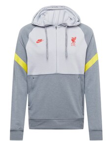 NIKE Sportiska tipa džemperis 'FC Liverpool' citronkrāsas / gaiši pelēks / tumši pelēks / gaiši sarkans