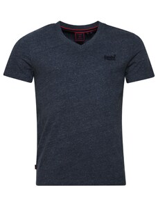 Superdry T-Krekls ultramarīnzils / melns