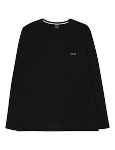 BOSS T-Krekls 'Mix&Match LS-Shirt R' melns / balts