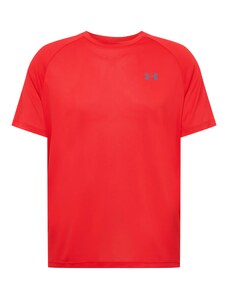 UNDER ARMOUR Sporta krekls 'Tech 2.0' antracīta / ugunssarkans