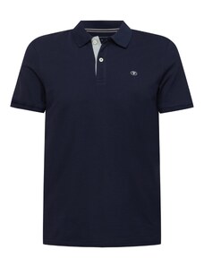 TOM TAILOR T-Krekls tumši zils / balts