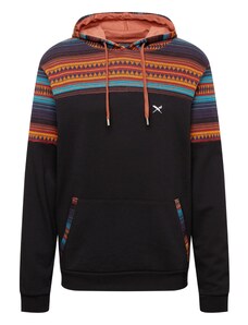 Iriedaily Sportisks džemperis 'Vintachi Block' zils / karameļkrāsas / sarkans / melns