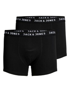 JACK & JONES Bokseršorti melns / balts