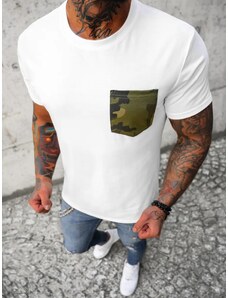 Vīriešu t-krekls balts OZONEE JS/8T85/2