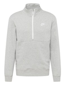 Nike Sportswear Sportisks džemperis gaiši pelēks / balts