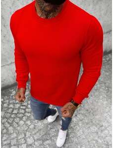 Vīriešu džemperis sarkans OZONEE JS/2001-10Z